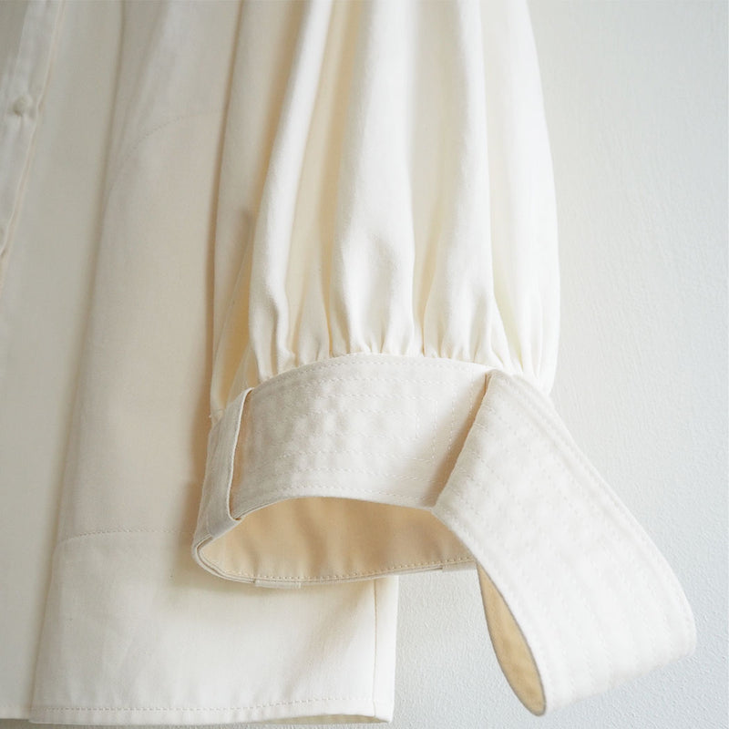 SILVER & BLUE | PLAYFUL SHOULDER & CUFF DETAIL SHIRT