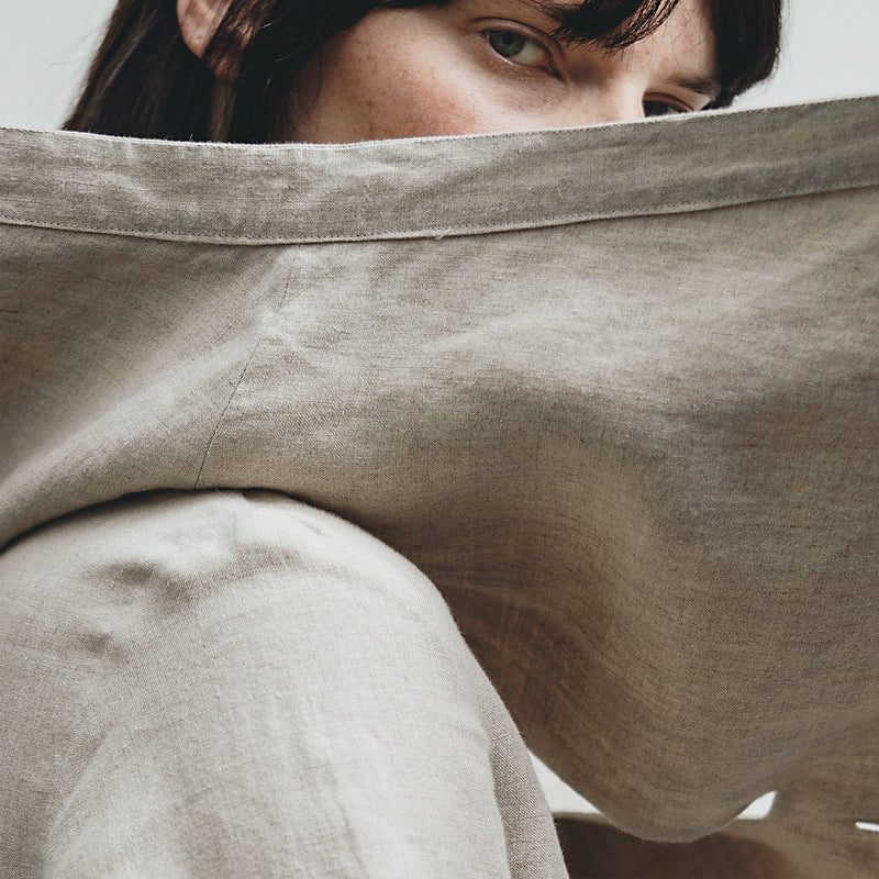 BANG BANG | HEMP BIB SHIRT