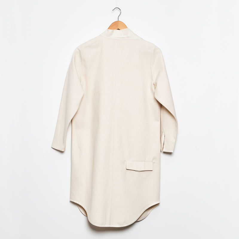 BOUBOU | ORGANIC COTTON GABERDINE LONG JACKET