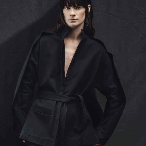 DISH DASH | ORGANIC COTTON SCULPTED JACKET
