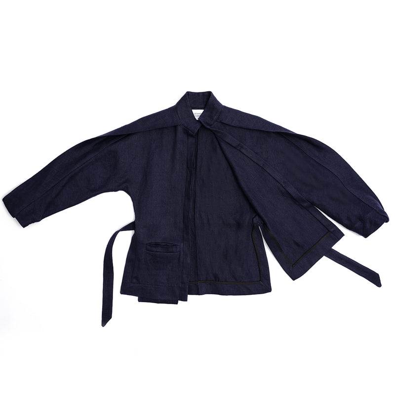 DISH DASH | INDIGO SCULPTED JACKET