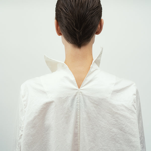 RUFFALOHO | CRISPY WAXED COTTON PAINTERS COAT