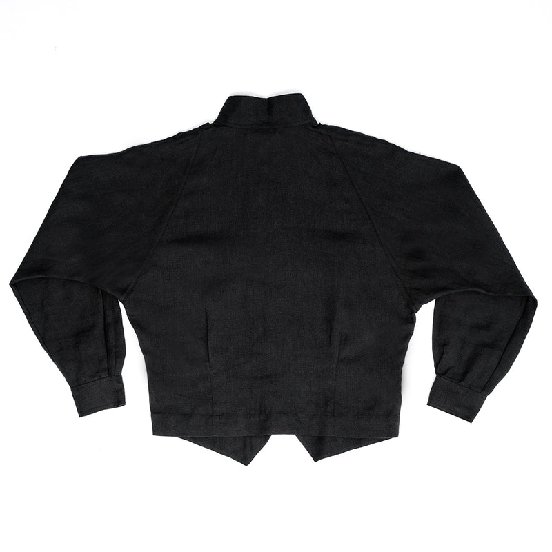 POCKEZ | SHORT TAILORED HEMP JACKET