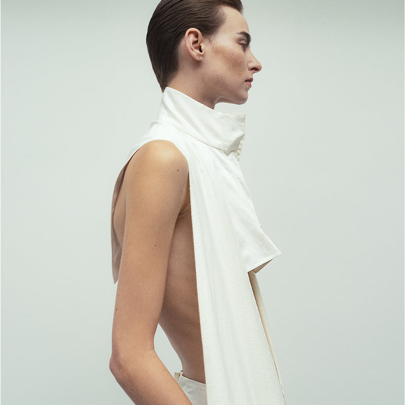 SCARFTIMES | DOUBLE SCARF WITH LOW POCKET