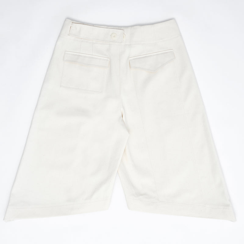 SOLO SHORTY | ORGANIC COTTON GABERDINE TWILL