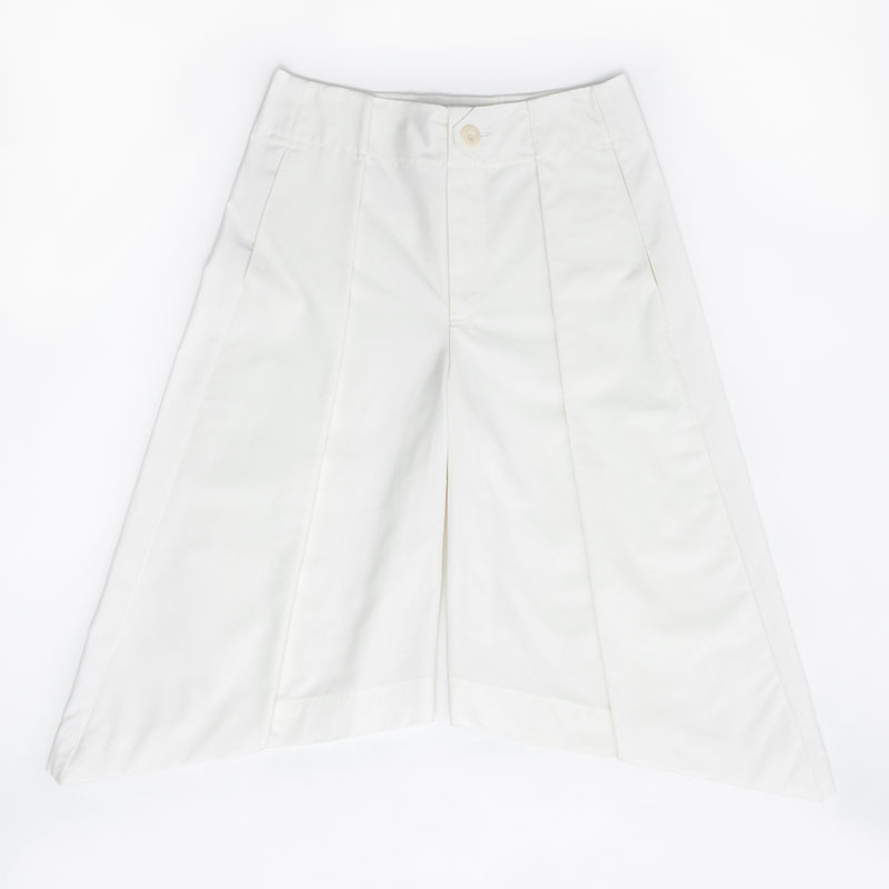 SOLO SHORTY | WHITE COTTON CANVAS