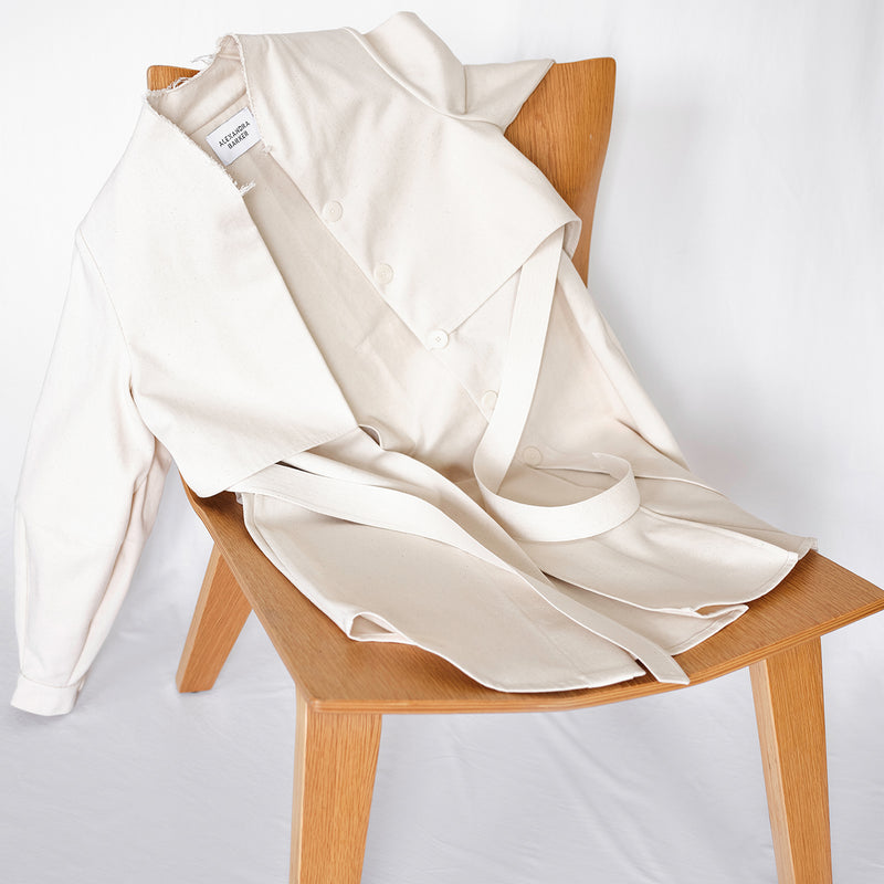 TOGETHERNESS | ORGANIC COTTON GABERDINE COAT